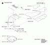 Jonsered FR2113 A - Rear-Engine Riding Mower (2002-03) Listas de piezas de repuesto y dibujos HOOD