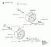 Jonsered FR2115 MA (965070701) - Rear-Engine Riding Mower (2006-01) Pièces détachées WHEELS TIRES