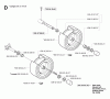Jonsered FR2116 MA (953535401) - Rear-Engine Riding Mower (2004-01) Pièces détachées WHEELS TIRES
