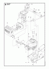 Jonsered FR2215 MA (966773401) - Rear-Engine Riding Mower (2012) Listas de piezas de repuesto y dibujos ENGINE