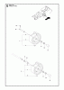 Jonsered FR2213 RA (966773301) - Rear-Engine Riding Mower (2012) Listas de piezas de repuesto y dibujos WHEELS TIRES