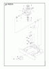 Jonsered FR2215 MA 4x4 (966632201) - Rear-Engine Riding Mower (2011) Listas de piezas de repuesto y dibujos CHASSIS REAR #1