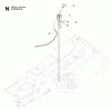 Jonsered FR2216 MA 4x4 (965190401) - Rear-Engine Riding Mower (2009-04) Listas de piezas de repuesto y dibujos CONTROLS
