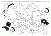 Jonsered LM2155MD (96121000803) - Walk-Behind Mower (2007-06) Spareparts PRODUCT COMPLETE #1