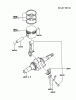 Kawasaki Motoren FA130D-ES01 - Kawasaki FA130D 4-Stroke Engine Spareparts PISTON/CRANKSHAFT