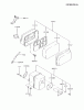 Kawasaki Motoren FA130D-BS07 - Kawasaki FA130D 4-Stroke Engine Spareparts AIR-FILTER/MUFFLER