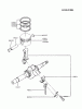 Kawasaki Motoren FA130D-AS20 - Kawasaki FA130D 4-Stroke Engine Spareparts PISTON/CRANKSHAFT