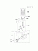 Kawasaki Motoren FE120D-AS03 - Kawasaki FE120D 4-Stroke Engine Spareparts PISTON/CRANKSHAFT