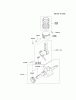 Kawasaki Motoren FE120D-HS02 - Kawasaki FE120D 4-Stroke Engine Spareparts PISTON/CRANKSHAFT