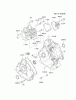 Kawasaki Motoren FE290D-AS07 - Kawasaki FE290D 4-Stroke Engine Spareparts CYLINDER/CRANKCASE