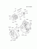Kawasaki Motoren FE290D-AS21 - Kawasaki FE290D 4-Stroke Engine Spareparts CYLINDER/CRANKCASE
