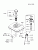 Kawasaki Motoren FA076D-CS09 - Kawasaki FA076D 4-Stroke Engine Spareparts FUEL-TANK/FUEL-VALVE
