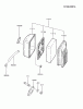 Kawasaki Motoren FG270G-AS01 - Kawasaki FG270G 4-Stroke Engine Spareparts AIR-FILTER/MUFFLER