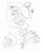 Murray 38715A - 38" Lawn Tractor (1999) Spareparts Steering