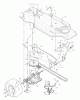 Murray 38715B - 38" Lawn Tractor (2000) Spareparts Motion Drive