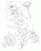 Murray 38715B - 38" Lawn Tractor (2000) Spareparts Steering