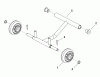 Murray EX135WT-C (866052) - Briggs & Stratton Compactor Listas de piezas de repuesto y dibujos Road Wheels Group (80003984)