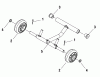 Murray EX150WT-C (866053) - Briggs & Stratton Compactor Listas de piezas de repuesto y dibujos Road Wheels Group (80003760)