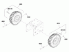 Murray C950-52132-1 (1696317-00) - Craftsman 27" Dual Stage Snow Thrower (2012) Spareparts Wheels & Tires Group (2990431)