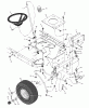 Murray 40508x92E - B&S/ 40" Lawn Tractor (2002) (Walmart) Spareparts Steering