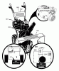 Murray C950-52409-0 - Craftsman 27" Dual Stage Snow Thrower (2004) (Sears) Spareparts Decals