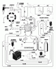 Murray 40541A - 40" Lawn Tractor (1997) Spareparts Electrical System