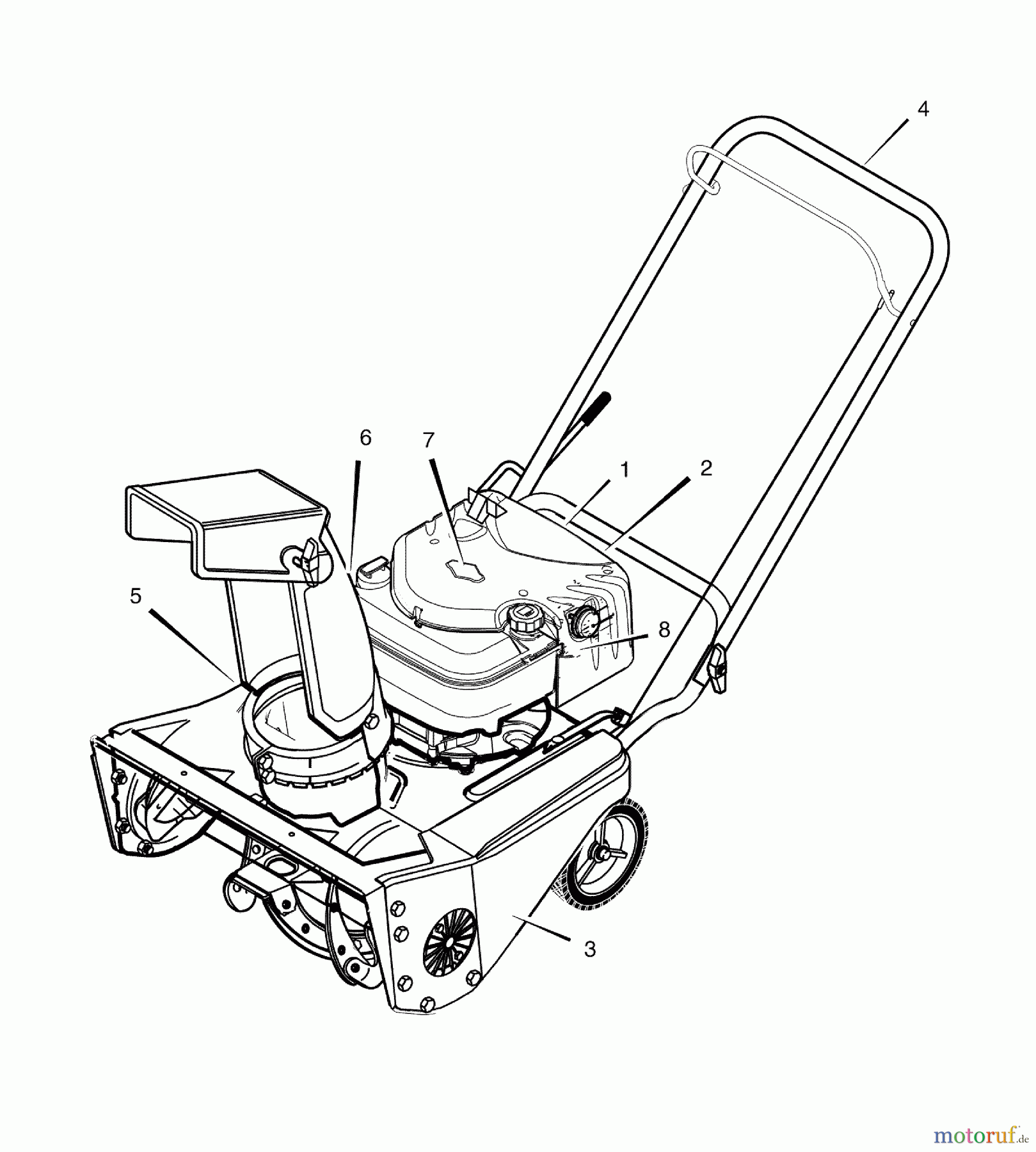  Murray Schneefräsen C950-52734-0 - Craftsman 21