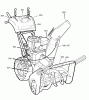 Murray C950-52771-0 (1695386) - Craftsman 31" Dual Stage Snow Thrower (2007) (Sears) Spareparts Decals