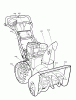 Murray C950-52848-0 (1695561) - Craftsman 30" Dual Stage Snow Thrower (2008) (Sears) Spareparts Decals