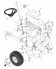 Murray 40541F - 40" Lawn Tractor (2002) Spareparts Steering
