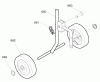 Murray 11052x4D - Cultivator (2003) Spareparts Wheel Assembly