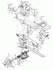 Murray 40717A - 40" Lawn Tractor (1997) Spareparts Motion Drive