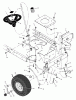 Murray 425008x31A - Scotts 42" Lawn Tractor (2002) (Home Depot) Spareparts Steering