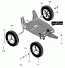 Murray EH3550x4A - Edger (2000) Pièces détachées Wheel Assembly