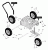 Murray EV3850x4B - Edger (2003) Listas de piezas de repuesto y dibujos Wheel Assembly