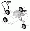 Murray EV3850x4C - Edger (2004) Listas de piezas de repuesto y dibujos Wheel Assembly