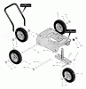 Murray EV3850x4NA - Edger (2002) Listas de piezas de repuesto y dibujos Wheel Assembly