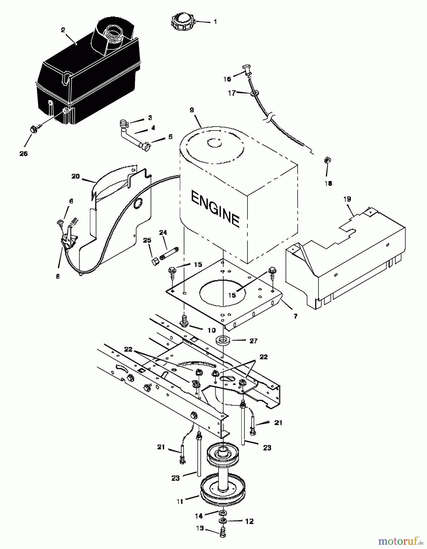  Murray Rasen- und Gartentraktoren 46567x6A - Murray Ultra 46