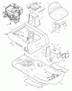 Murray 30550H - 30" Rear Engine Rider (1999) Spareparts Body Chassis
