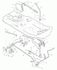 Murray 30550H - 30" Rear Engine Rider (1999) Spareparts Mower Housing Suspension