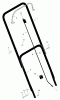 Murray 201030x30A - 20" Walk-Behind Mower (2005) Spareparts Handle Assembly