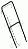 Murray 20103x25B - B&S/ 20" Walk-Behind Mower (1998) (Marchands) Spareparts Handle Assembly