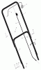 Murray 20103x30B - 20" Walk-Behind Mower (2000) Spareparts Handle Assembly