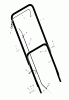 Murray 20103x35B - B&S/ 20" Walk-Behind Mower (1999) (Western Auto) Spareparts Handle Assembly