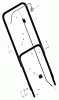 Murray 20112x92NA - B&S/ 20" Walk-Behind Mower (2002) (Walmart) Spareparts Handle Assembly