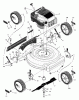 Murray 20407x35A - B&S/ 20" Walk-Behind Mower (1997) (Western Auto) Spareparts Mower Deck Assembly
