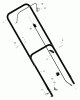Murray 222210x24A - B&S/ 22" Walk-Behind Mower (2004) (Meijer) Spareparts Handle Assembly