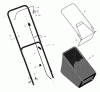 Murray 22305x31C - Scotts 22" Walk-Behind Mower (2002) (Home Depot) Spareparts Handle And Bag Assembly