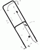 Murray 223310x24D - B&S/ 22" Walk-Behind Mower (2005) (Meijer) Spareparts Handle Assembly