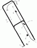Murray 223310x48C - B&S/ 22" Walk-Behind Mower (2005) (Mills) Spareparts Handle Assembly